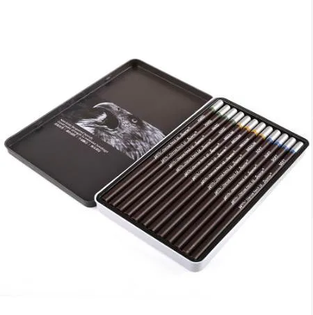 Wholesale Set Of Non Toxic Charcoal Sketching Pencils For Drawing